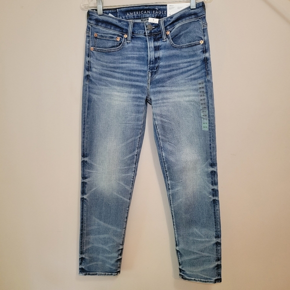American Eagle Men's Althletic Straight Airplex+ Jean - Picture 2 of 9